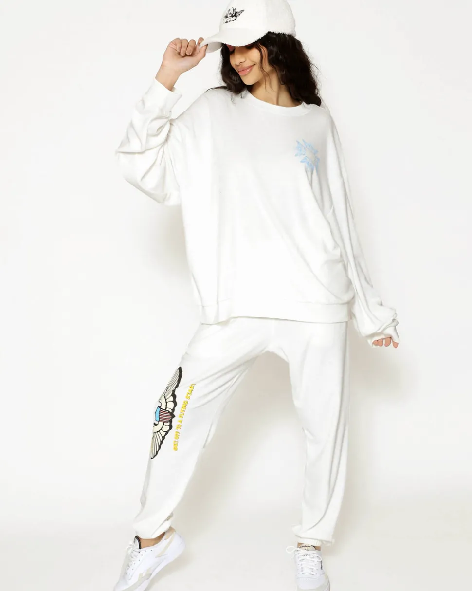 Spread Your Wings Terry Crewneck