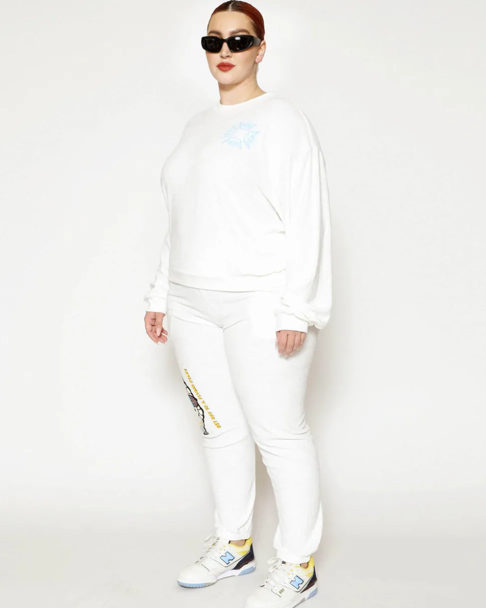 Spread Your Wings Terry Crewneck