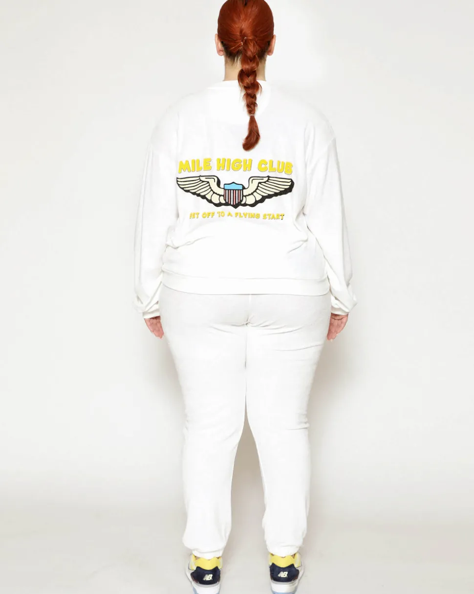 Spread Your Wings Terry Crewneck