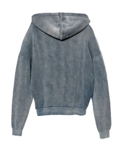 Stitch Me Up Terry Natural Racer Hoodie