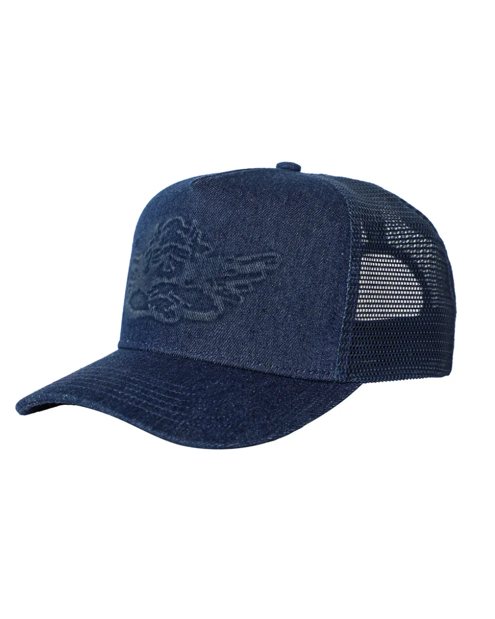 Summer Lovin' Denim Trucker Hat