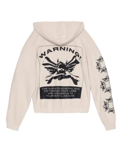 Tan Up In Smoke Racer Hoodie