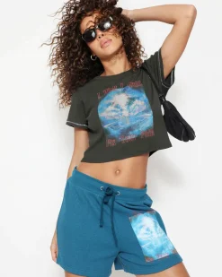 Washed Up Crop Tee