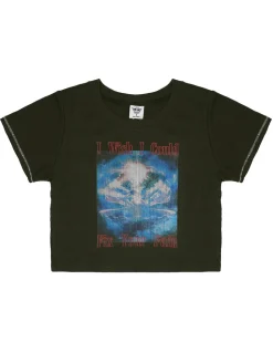 Washed Up Crop Tee