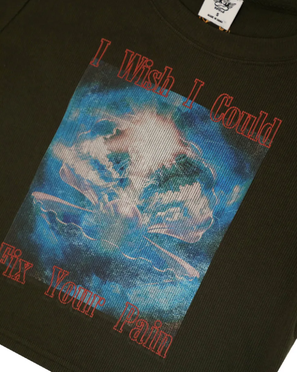 Washed Up Crop Tee