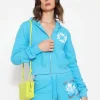 Washed Up Zip-Up Hoodie