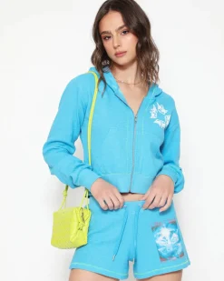 Washed Up Zip-Up Hoodie