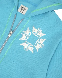 Washed Up Zip-Up Hoodie
