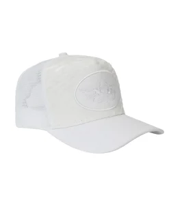 White Flames Trucker Hat
