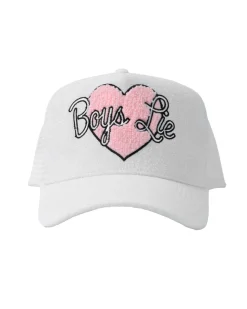 White Yours Truly Trucker