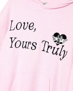 Yours Truly Thermal Racer Hoodie
