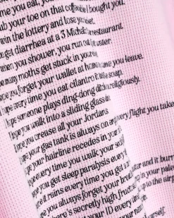 Yours Truly Thermal Racer Hoodie